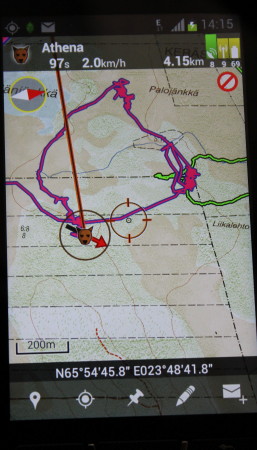 Arbetsområde i 5 tim