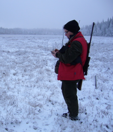 Margith vid Pikku Hirvijärvi